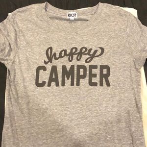 Happy camper shirt
